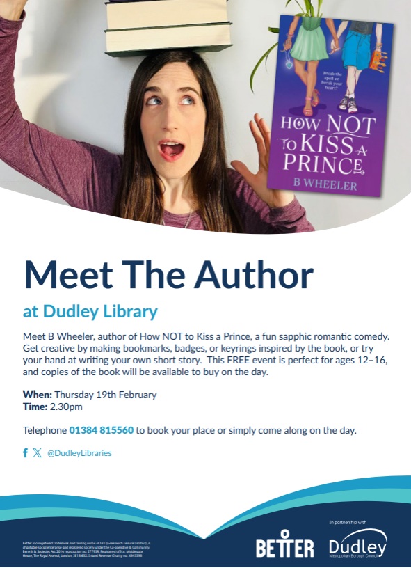 Dudley Library - Meet The Author: B Wheeler